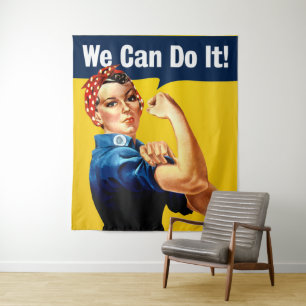 Rosie the Riveter   Tapices murales   Podemos Hace