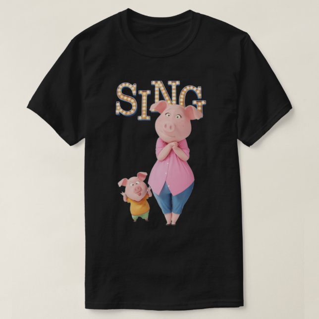 Rosita de la película SING Niños camisetas (Diseño del anverso)