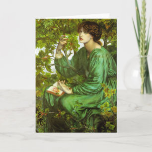 Rossetti la tarjeta de felicitación del sueño del