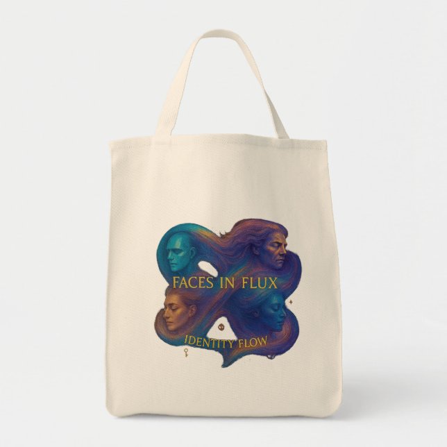 Rostros en bolsa de tocador flux - Flujo de identi (Frente)