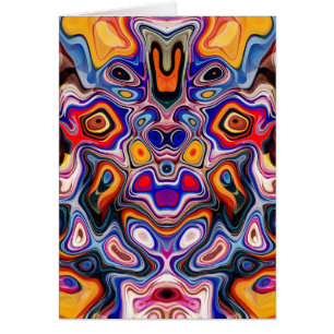 Rostros en formas abstractas 3