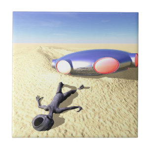 Roswell como la teja del desplome del UFO