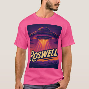 "Roswell, NM" Alien OVNI - Camiseta para hombres