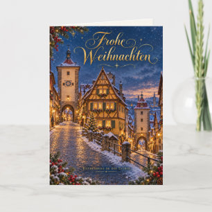 Rothenburg ob der Tauber Feliz Navidad