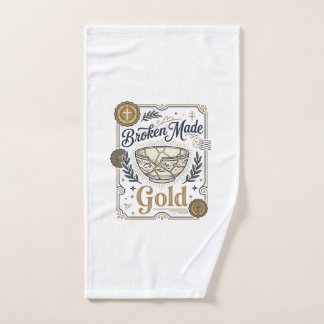 Roto Hecho Oro Jesús Kintsugi Cerámica Rota Cr