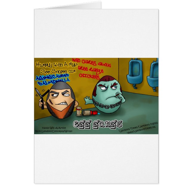 Rotten Egg Gangs Funny Tees Mugs Cards & Gifts (Frente)