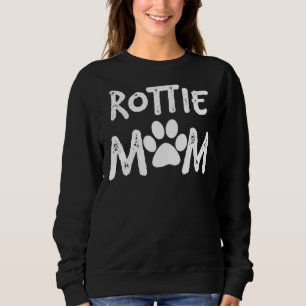 Rottie Mom Sweater Rottweiler Dog Women