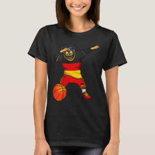 Rottweiler de Alemania con Jersey de Alemania haci
