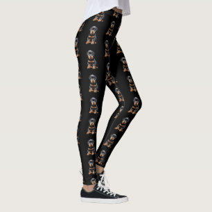 Rottweiler Puppy Leggings 1