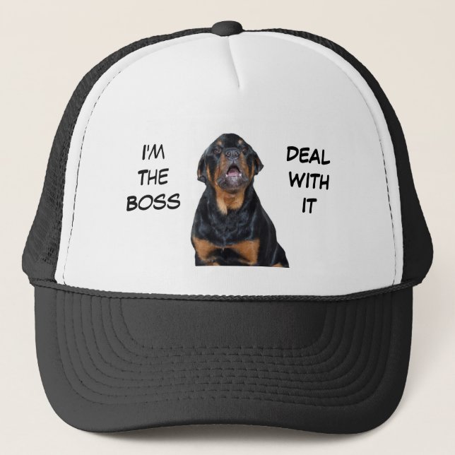 Rottweilers soy el gorra del camionero de Boss (Anverso)