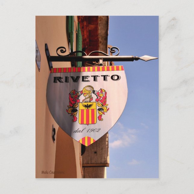 Rótulo 8 postal (Anverso)