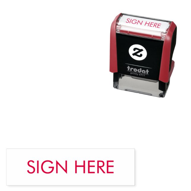 RÓTULO AQUÍ Sello de autograbado para documentos (In Situ)