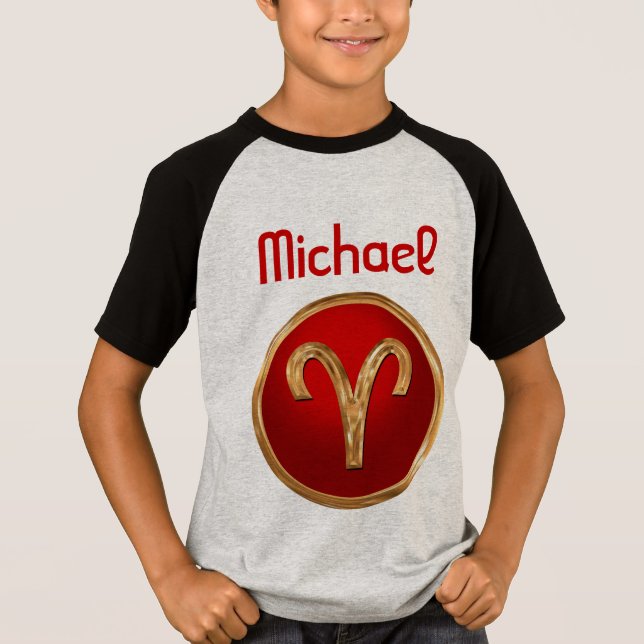 Rótulo Aries Zodiac (Anverso)