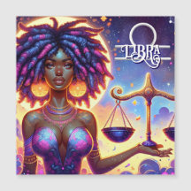 Rótulo Astrológico Horoscopio Libra Zodiac