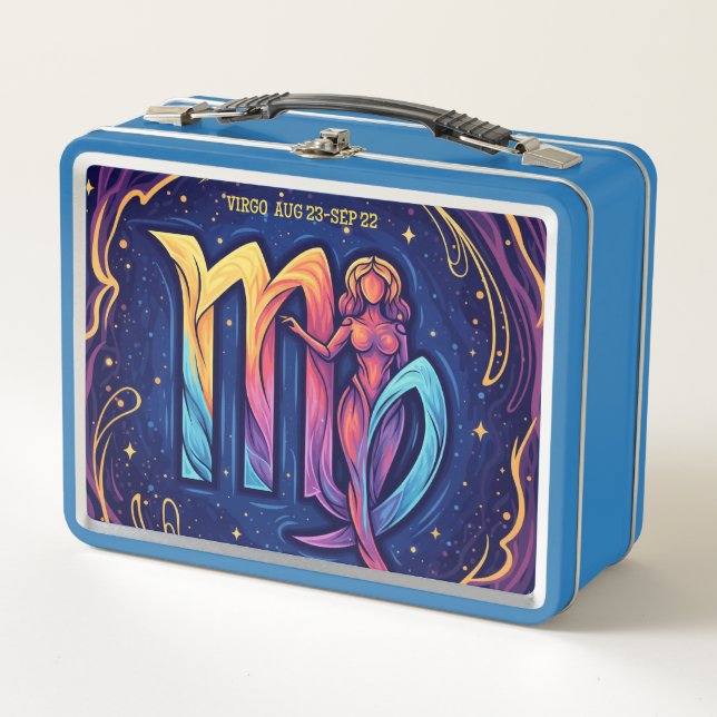 Rótulo Astrológico Virgo (Anverso)