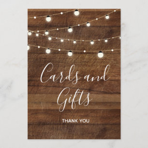 Rótulo Bar Boda de Tarjetas y Regalos.