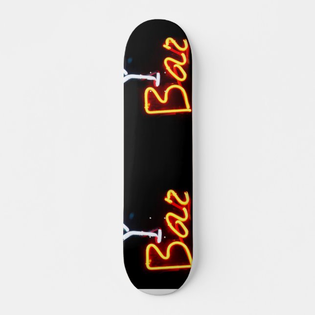 Rótulo Bar Skateboard (Anverso )