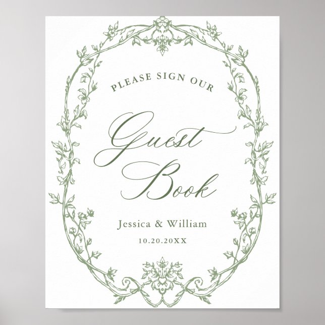 Rótulo Boda de libro de visitas de la orquesta vic (Frente)
