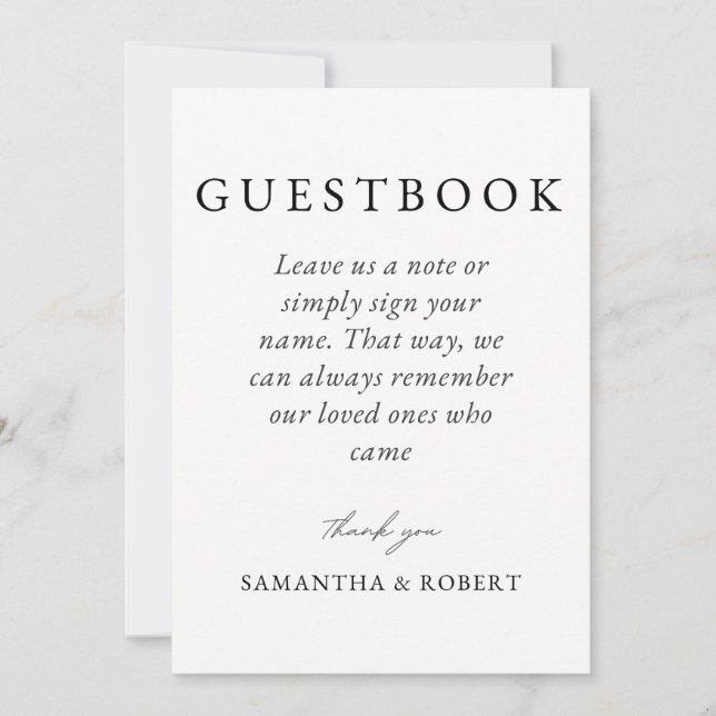 Rótulo boda Guestbook (Anverso)