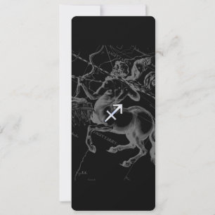 Rótulo cromado como Sagittarius Zodiac Decoración