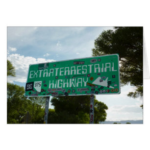 Rótulo de Autopista Extraterrestre, Rachel, Nevada