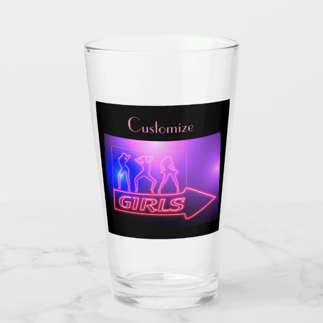 Rótulo de Chicas rosados neón Thunder_Cove (Reverso)