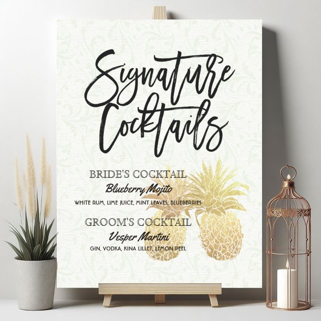 Rótulo de decoración del Boda del menú de bebidas  (Subido por el creador)