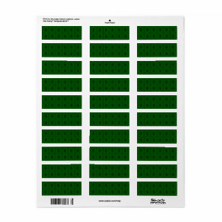 Rótulo de dinero en un pequeño pegatina verde extr