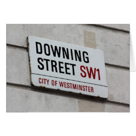 Rótulo de Downing Street