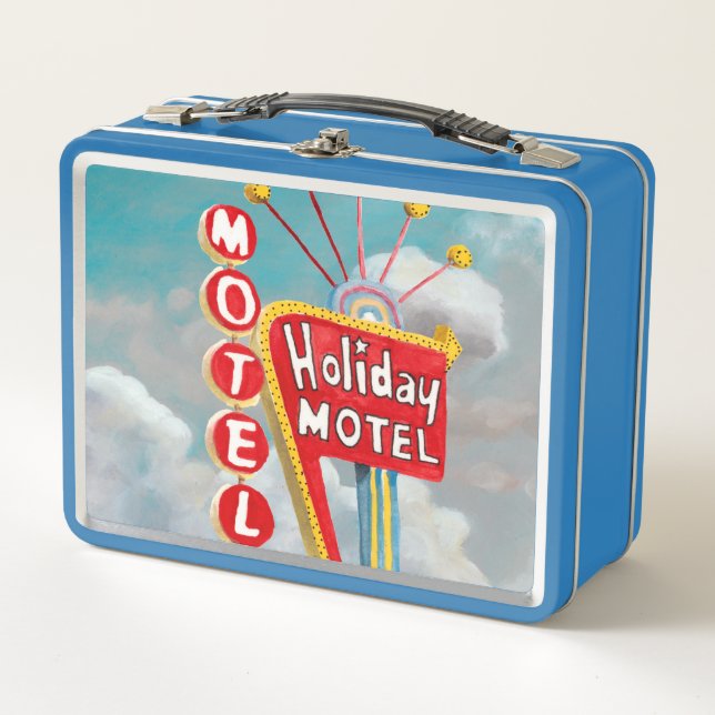 Rótulo de Holiday Motel (Anverso)