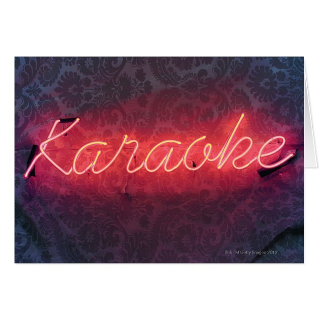 Rótulo de Karaoke (Anverso (Horizontal))