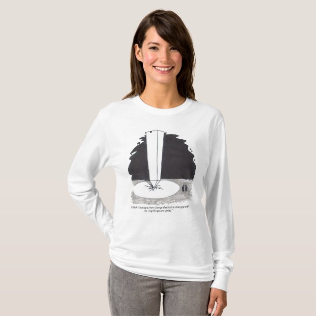 Rótulo De la camisa de manga larga de las mujeres  (Anverso completo)