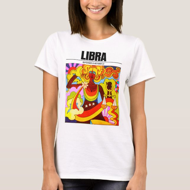 Rótulo De La Camiseta De Libra (Anverso)