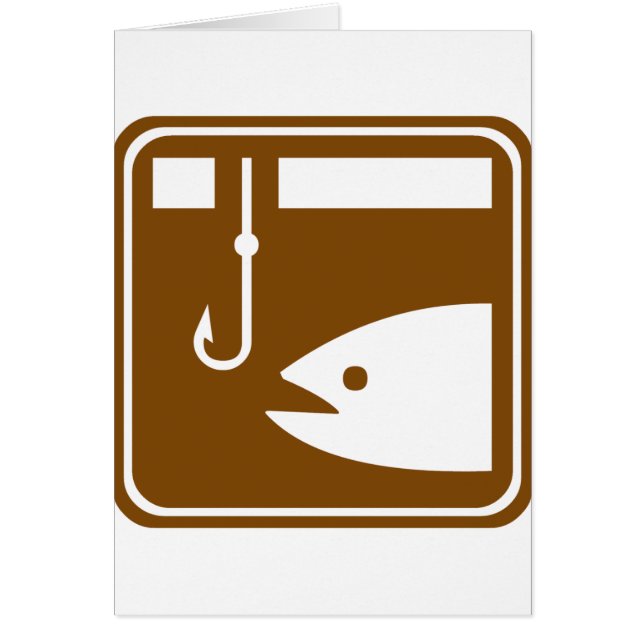 Rótulo de la carretera de la pesca del hielo (Frente)