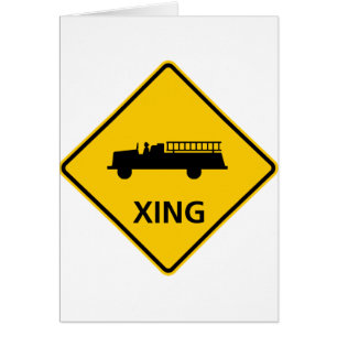 Rótulo de la carretera de la travesía del coche