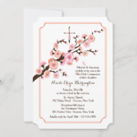 Rótulo de la invitación de primavera