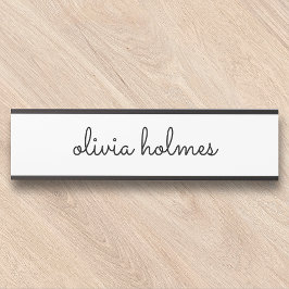 Rótulo de la puerta de la placa de la placa de la 