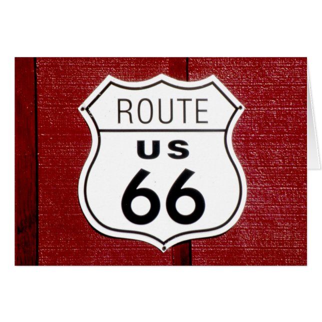Rótulo de la ruta 66 (Anverso (Horizontal))