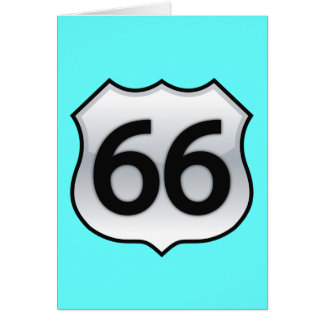 RÓTULO DE LA RUTA 66