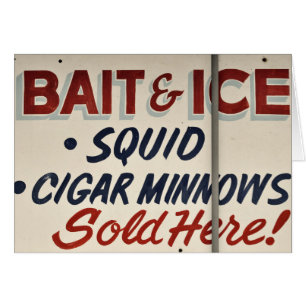 Rótulo de la Tienda de Bait