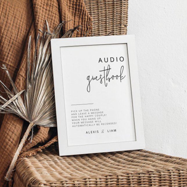 Rótulo de libro de visitas editable para Bodas bla (Subido por el creador)