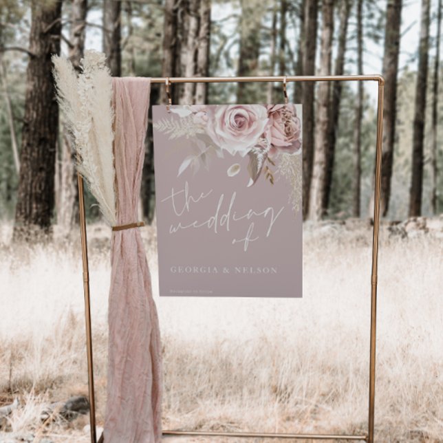 Rótulo de Poster Rubor Floral Large Boda (Subido por el creador)