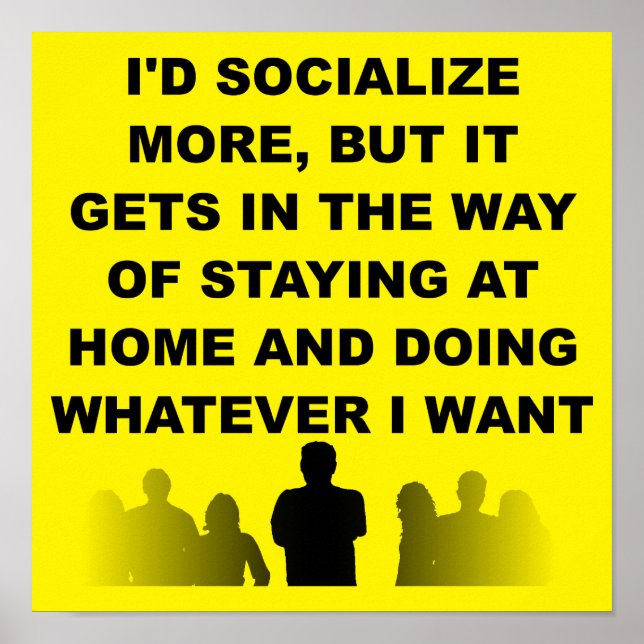 Rótulo de Posters divertidos para su estadía en ca (Frente)