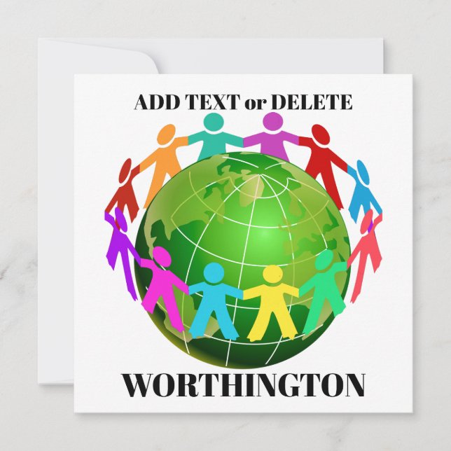 Rótulo de puerta pequeña, apasionación, invitación (Anverso)