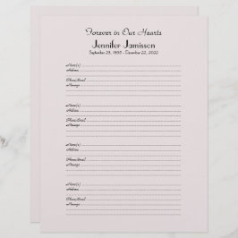 Rótulo de relleno de libros conmemorativos Página 