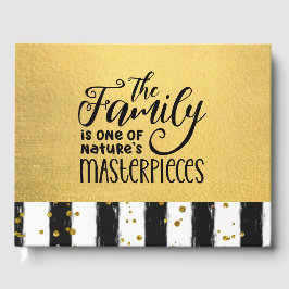 Rótulo de Reunión Familiar en Libro, Libro de Mens