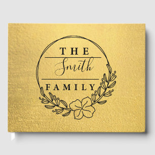 Rótulo de Reunión Familiar en Libro, Libro de Mens