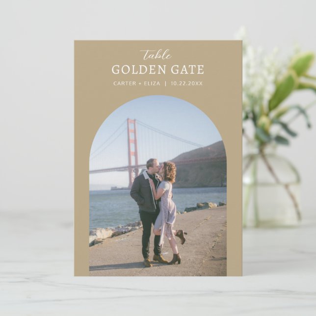 Rótulo de tarjeta de número de tabla de ubicación  (Anverso de pie)