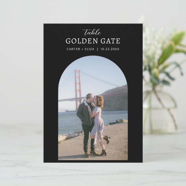 Rótulo de tarjeta de número de tabla de ubicación  (Anverso de pie)