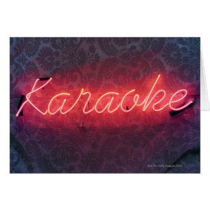 Rótulo del Karaoke